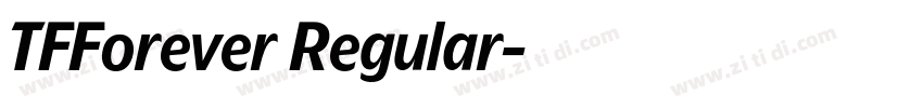 TFForever Regular字体转换